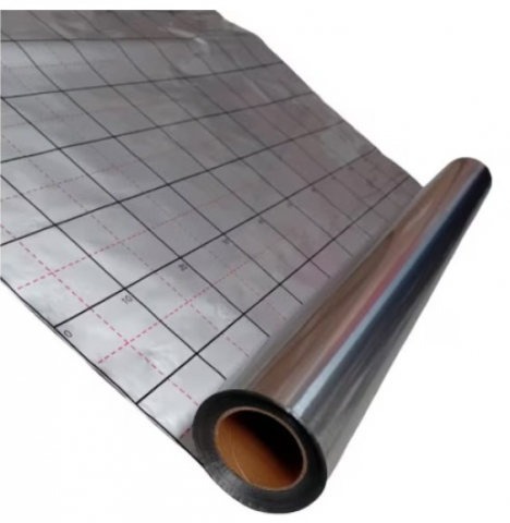 Folie izolatie plastic, gri, premarcata, TECEfloor [1]