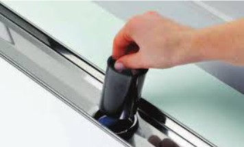 Membrana antimiros, pentru rigola de dus, Tece 660016, H 45 mm [2]