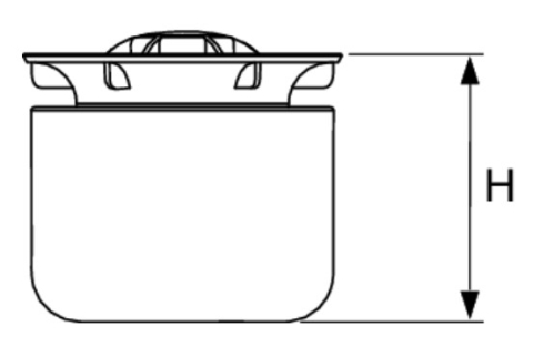 Membrană antimiros TECEdrainpoint S [1]