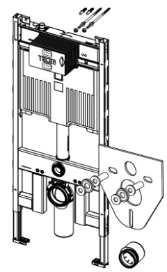 Modul WC  cu rezervor Octa II, TECEconstruct-9300502 [2]