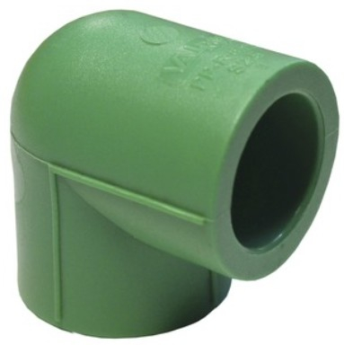 Cot PPR Verde - Cot 90° D.25 PPR verde