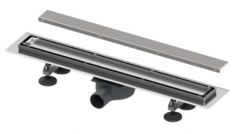 Rigole de dus - Pachet rigola dus cu grila Tece Linus Plate 60cm