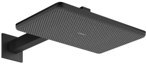 Dus si Componente pentru dus - PAlArie de duS, 21x34 cm, 2 jeturi, negru mat Hansgrohe Raindance Alive Q - 24550670