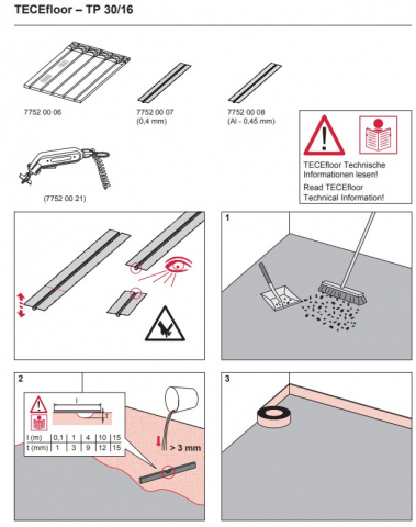 Panou universal FM 30/16 TECEfloor [2]