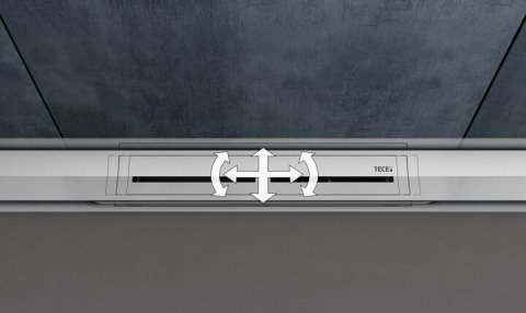 Profil dus Tece drainprofile, lungime ajustabila 50-90cm, otel inoxidabil lustruit [6]