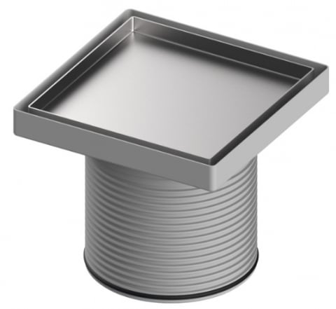 Grile de design - Inălțător 150 mm cu grilă TECEdrainpoint S din oțel inoxidabil