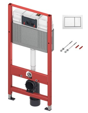 Obiecte sanitare - Rezervor WC incastrat, TECE, 50 x 112 cm, 10 L