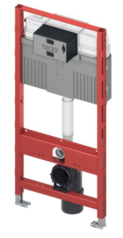 Cadre / rezervoare ingropate - Rezervor WC incastrat, TECE Uni 9300302, 50 x 112 cm, 10 L
