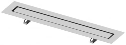 Rigole de dus - Rigola 900 TECEDrainline din inox pt acoperire cu piatra naturala