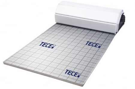 Rola tacker - Rola polistiren 25 mm TECEfloor EPS 80, pentru incalzire in pardoseala cu agent termic,  l x L = 1 x 10 m