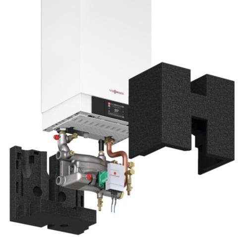 Centrale termice - Set de racordare, cu pompa de circulatie si preselector hidraulic, pentru Vitodens