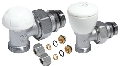 Accesorii Calorifere - Set robineti Giacomini 1/2''x16 tur retur