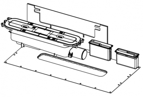 Sifon 'Standard' cu evacuare laterală DN 50 TECEdrainprofile-673002 [3]