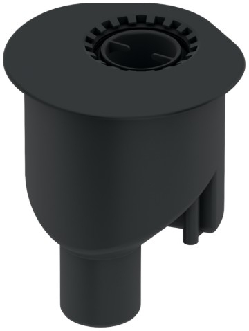 Sifoane - Sifon vertical TECEDrainline DN 50, debit 1,3 l/s, inaltime montaj 165mm