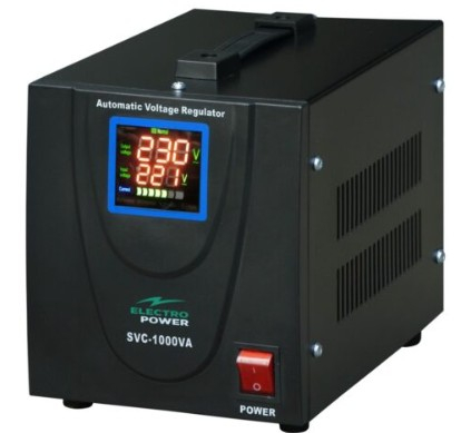 Accesorii Centrale - Stabilizator tensiune Electropower EP-SVC-1000VA-(800W)-230V