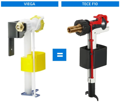Supapă de umplere universală TECE F10 9820353 [10]