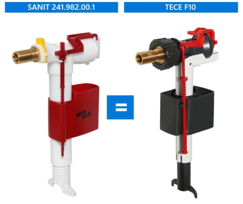Supapă de umplere universală TECE F10 9820353 [9]