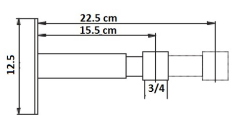 SUPORT FIXARE 3/4 VAS EXPANSIUNE reglabil [3]