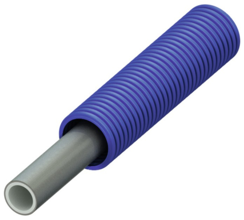 Accesorii Calorifere - Teava ø20 conexiune radiator TECEflex  PE-XC 3S in copex Albastru.