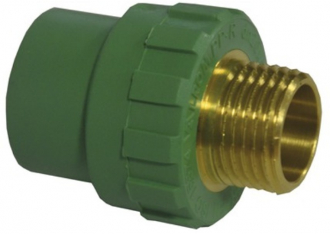 PPR Verde - Racord D.32 x 1" FE PPR verde RAND31302032032