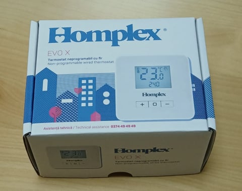Termostat Homplex EVO X cu fir [3]