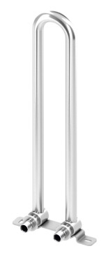 Accesorii Calorifere - Tijă ø16 de montaj radiator TECEflex 15 mm, cupru nichelat