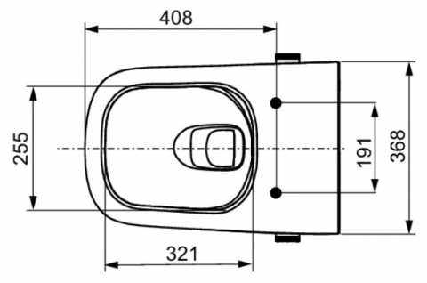 Vas WC cu bideu alb TECEneo,  TECEneo 9700205 [3]