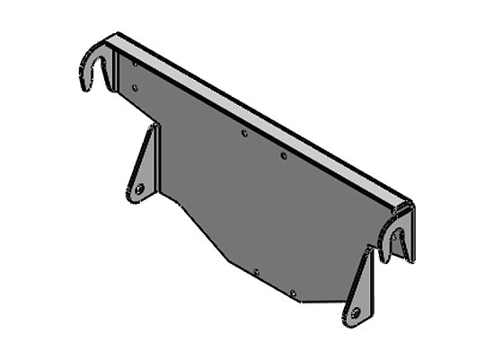 Placa prindere tip EURO pt maturatoare atasabila - galvanizata [1]