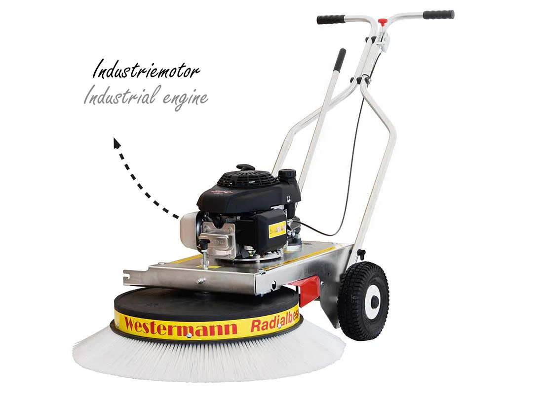 PRODUSE - Matura cu perie rotativa WR 870 Honda - GXV 160 OHV Technik - motor Heavy Duty, perie PPN