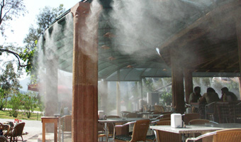 TERRACE COOLING / HEATING SYSTEMS - terrace cooling sistem
