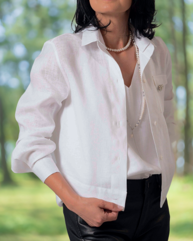 CAMASI W SIGNATURE - Camasa din in ALLEGRA