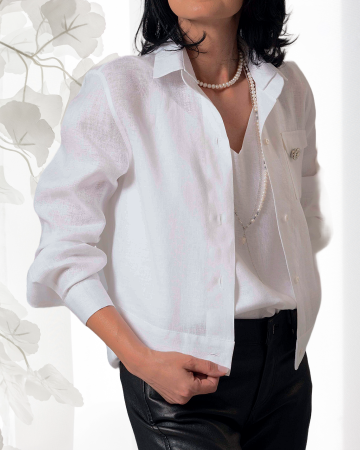 CAMASI W SIGNATURE - Camasa din in ALLEGRA