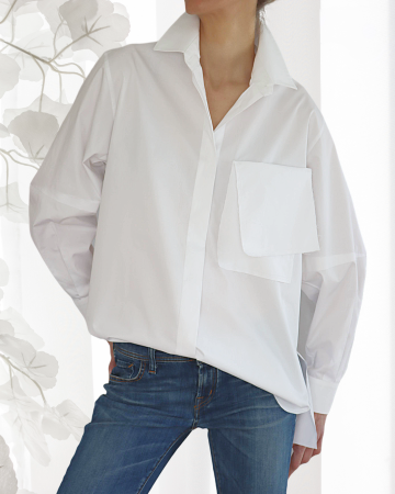 CAMASI W SIGNATURE - Camasa din poplin LENA