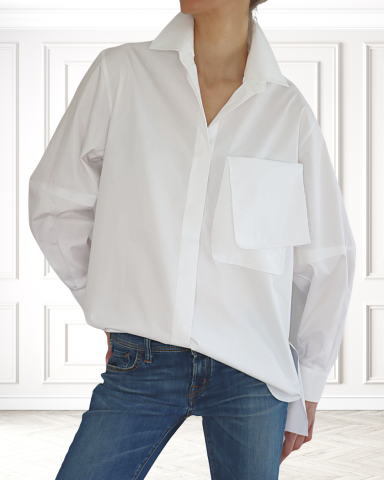 Camasi din poplin - Camasa din twill LENA