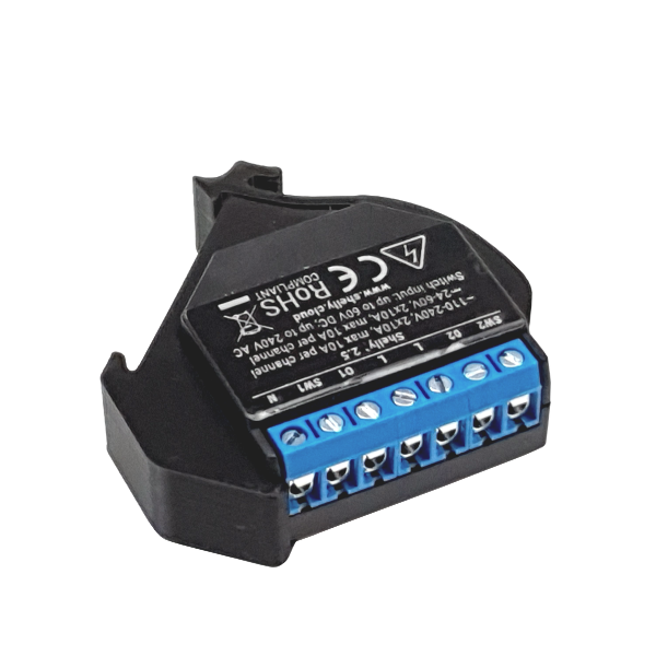 Adaptor pentru sina DIN compatibil cu Shelly 2.5 si Shelly EM [4]