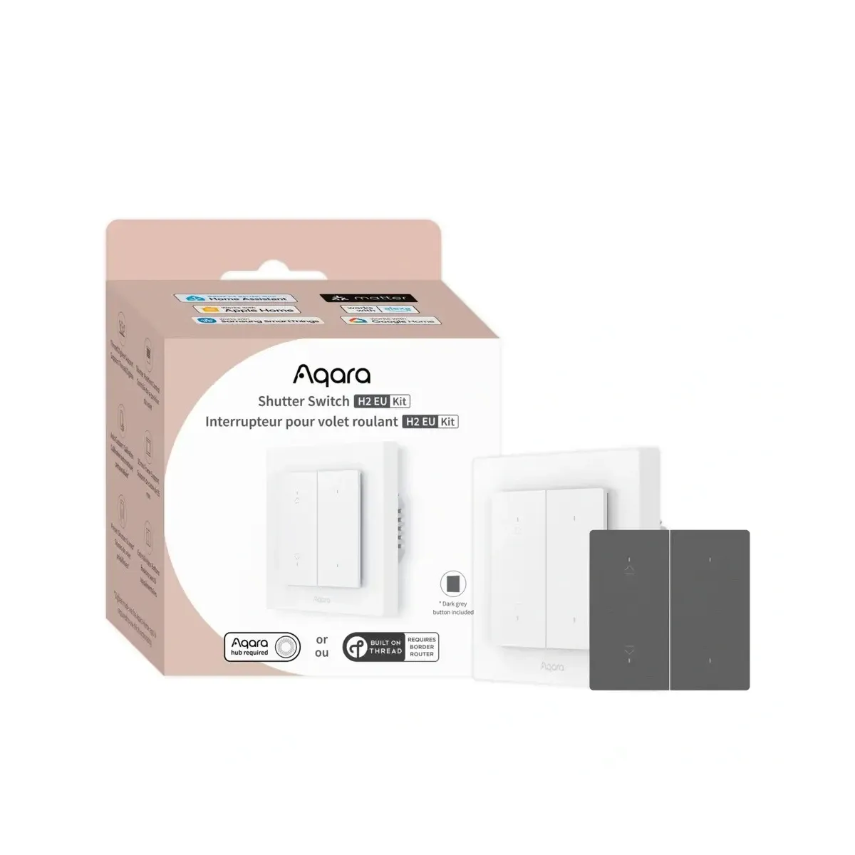 Aqara Shutter Switch H2 EU Kit – Comutator inteligent pentru jaluzele [3]