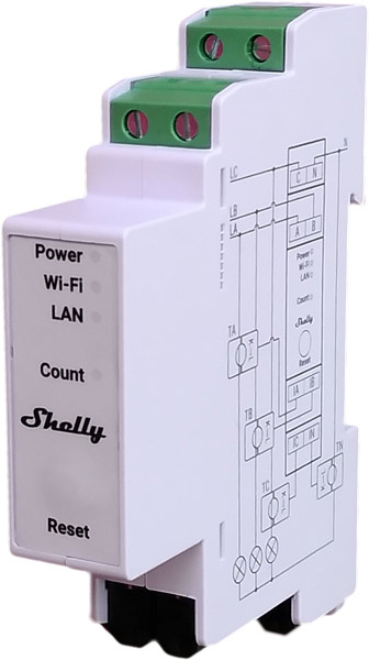 Shelly Pro 3EM 3CT 63 [2]