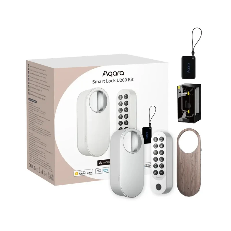 Smart lock Aqara U200 Kit, White, Apple Homekit [2]