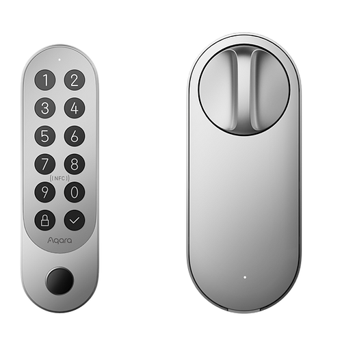 Smart lock Aqara U200 Kit, Silver, Apple Homekit [2]