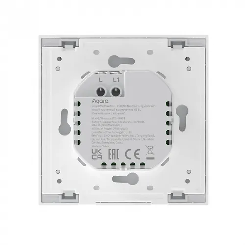Smart Wall Switch H1 EU (No Neutral) [3]
