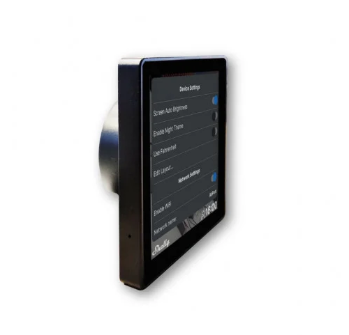 Smart switch with touchscreen Shelly Wall Display, Black, Wi-FI, Bluetooth [2]