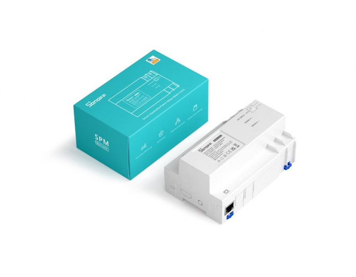 Sonoff SP-Main intelligent relay, with consumption monitoring, 20A per channel and the possibility of up to 128 channels [3]