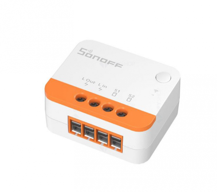 Smart Relay Sonoff ZBMINIL2 EXTREME, Zigbee, 2 channels , works WITHOUT NEUTRAL [2]