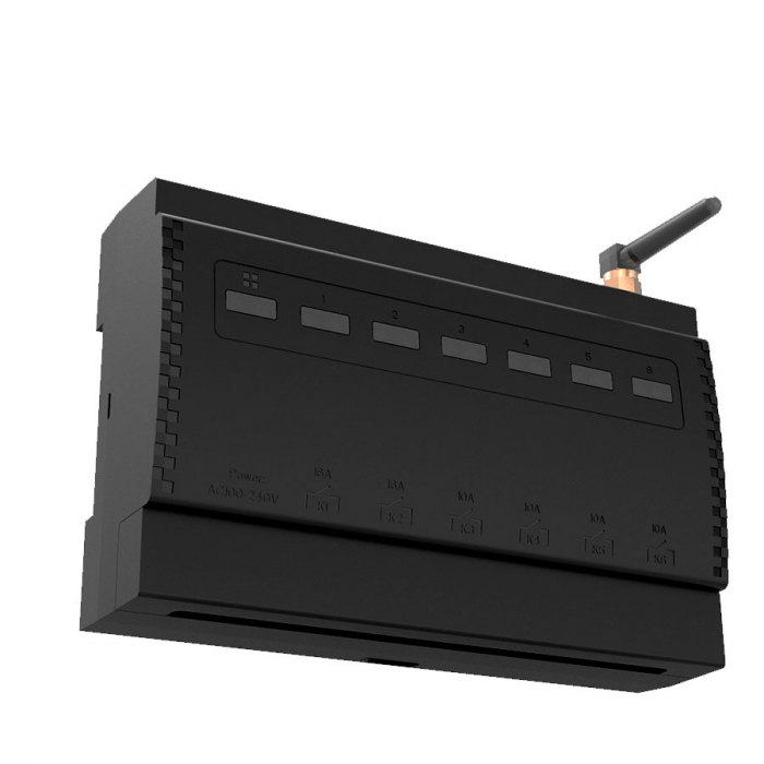 Smart Rovo ERC102 relay, 6 channels, 4x10A, 2x16A WiFi + RF433, Tuya Revo [2]