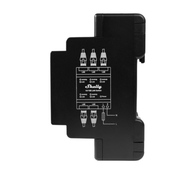 LAN DIN-mountable switch Shelly LAN Switch [2]