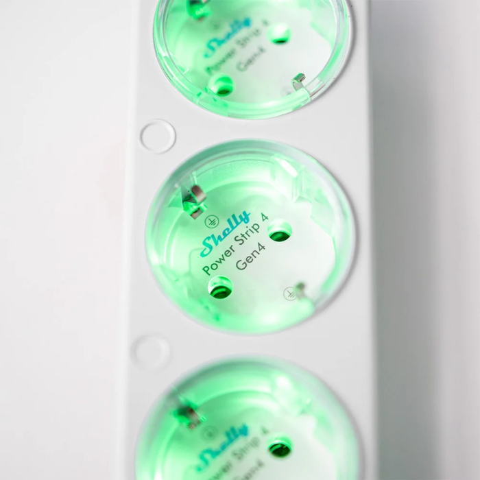 Shelly Power Strip 4 Gen4 White – Prelungitor smart 4 prize [2]