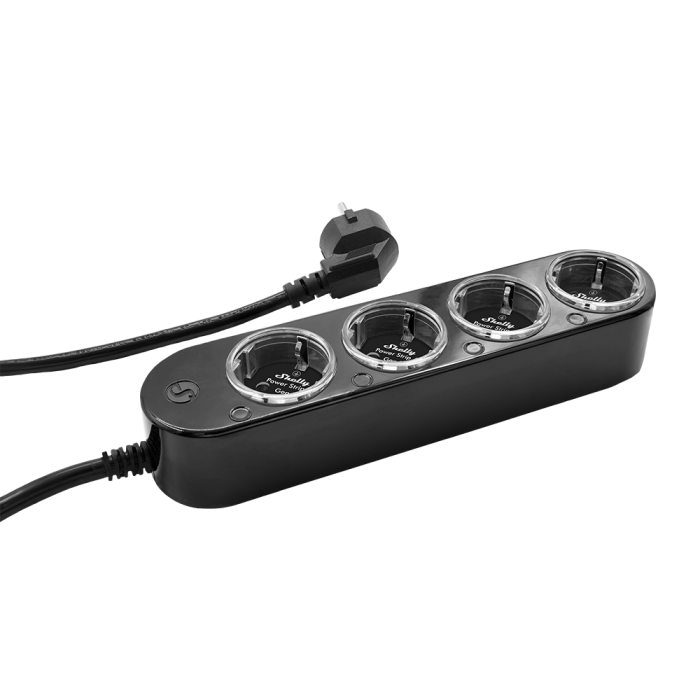 Shelly Power Strip 4 Gen4 Black – Prelungitor inteligent cu 4 prize [3]