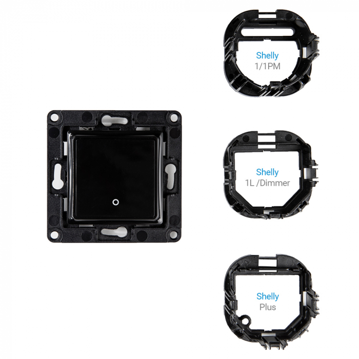 Shelly Wall Switch 1 - black [2]