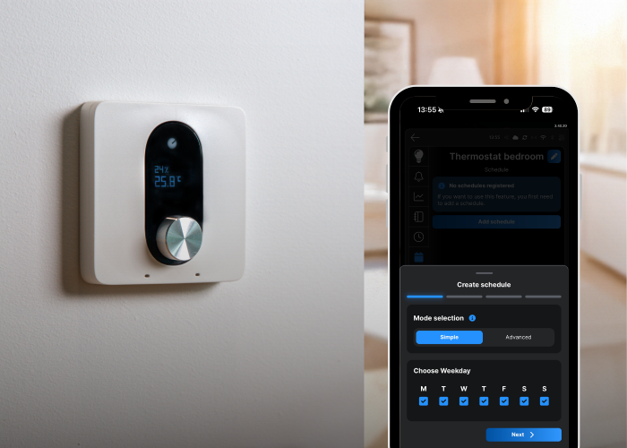 LinkedGo Smart floor heating thermostat - Powered by ShellyX [6]