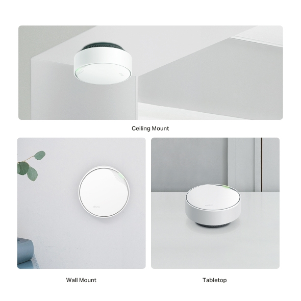 Pachet de 3 bucati - Unitate Mesh TP-Link Deco X50-PoE Wi-Fi 6 AX3000 cu Suport PoE [4]